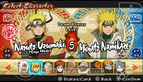 Download game naruto ppsspp android offline